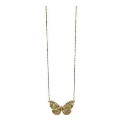 Mariposa zirconia necklace