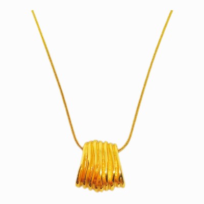Ripes gold necklace